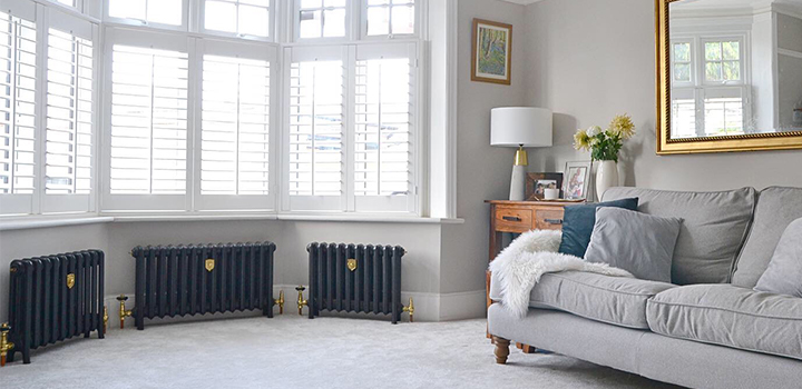 Cast Iron Radiators - Bay Window